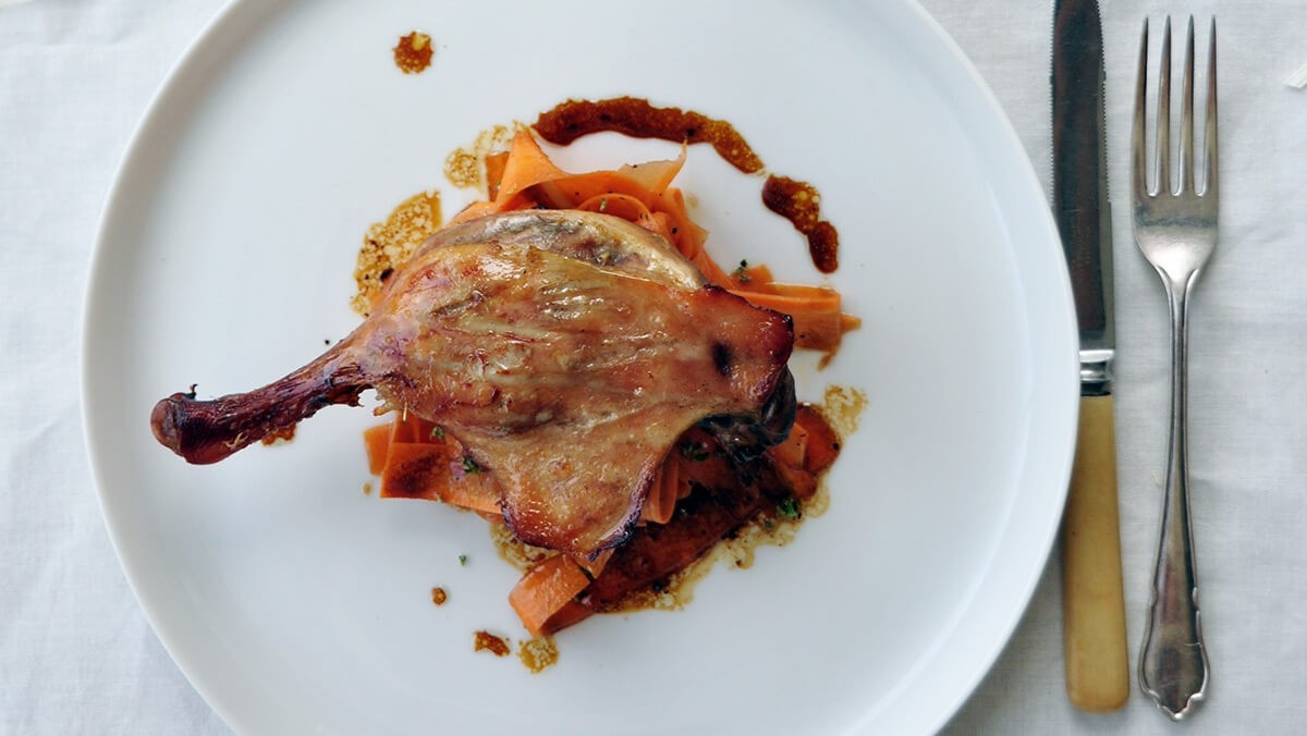 Roasted Duck Leg Recipes
 Vanilla & Orange Slow Roasted Duck Legs