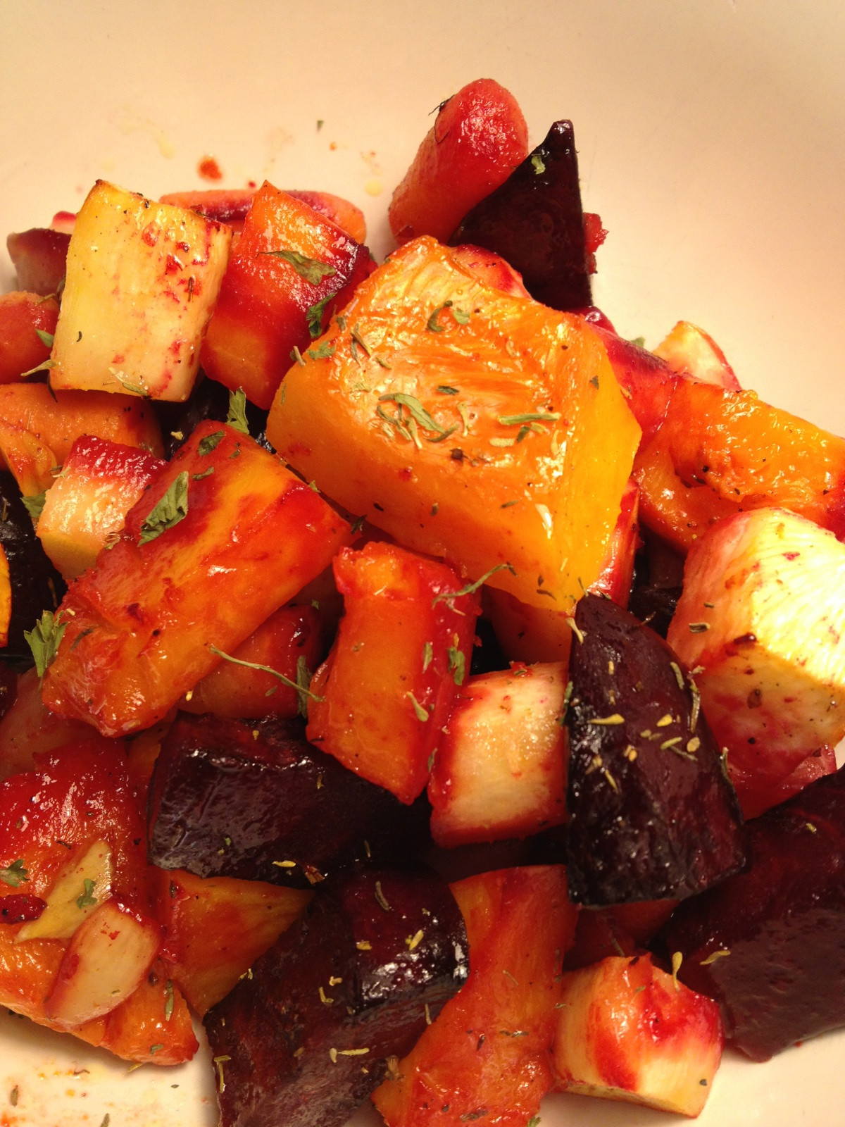 Roasted Root Vegetables
 A Healthy Makeover Roasted Root Ve ables