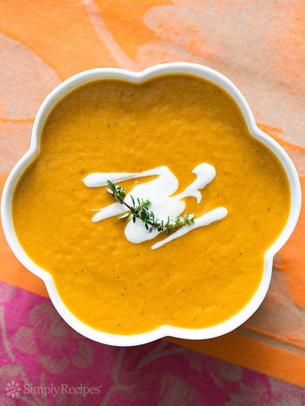 Roasted Sweet Potato Soup
 Roasted Sweet Potato Soup Recipe