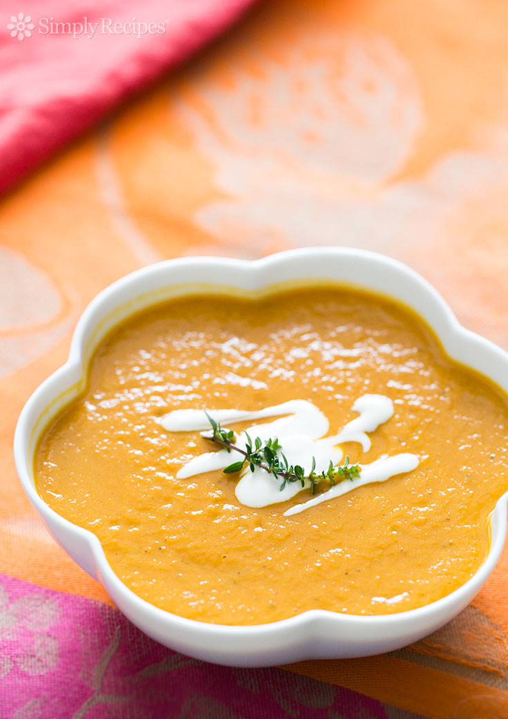 Roasted Sweet Potato Soup
 Roasted Sweet Potato Soup Recipe