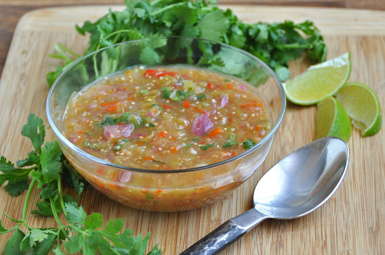 Roasted Tomatillo Salsa Recipe
 Roasted Tomatillo Salsa — Former Chef