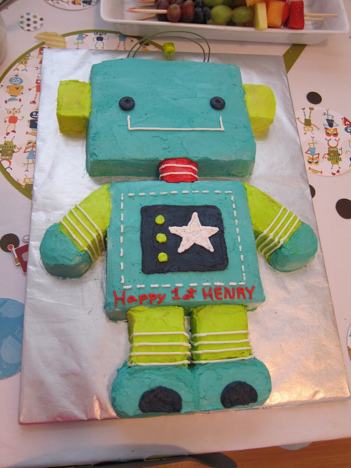 Robot Birthday Cake
 Robot Birthday Party