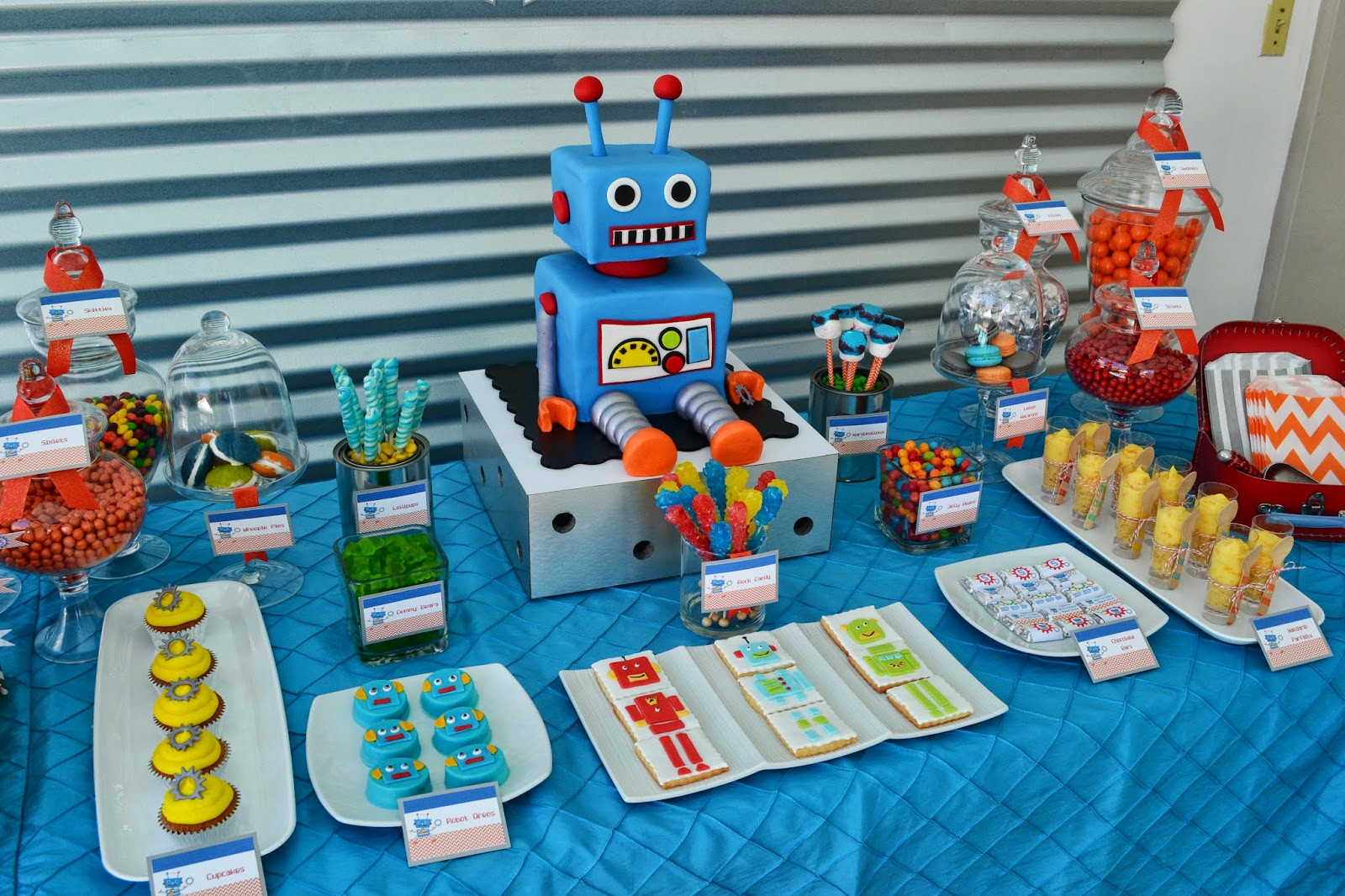 Robot Birthday Party
 Partylicious Events PR Birthdays Robot Party