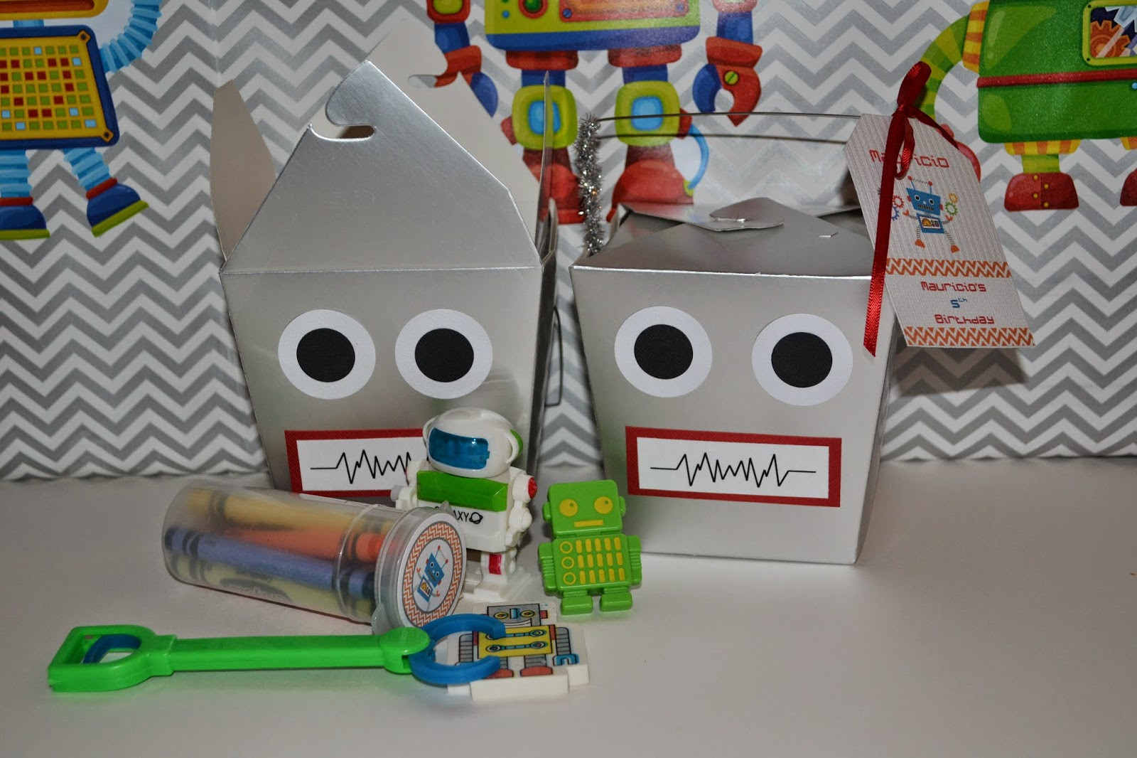 Robot Birthday Party Supplies
 Partylicious Events PR Birthdays Robot Party