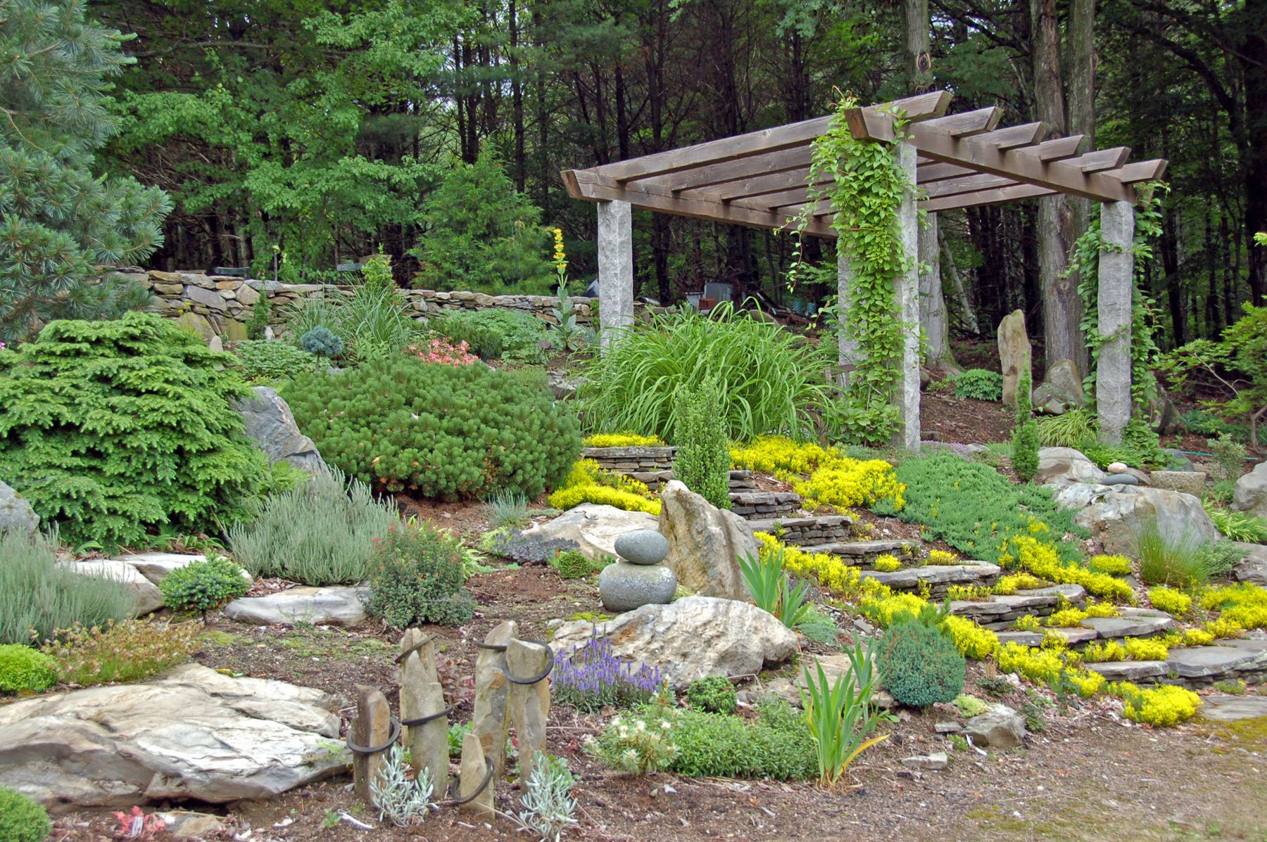 Rock Landscape Design
 Rock Garden Ideas For Your Lovely House MidCityEast