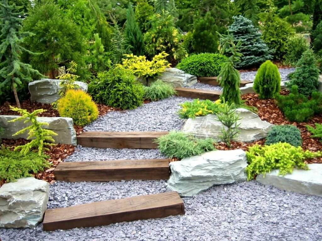 Rock Landscape Design
 Four Easy Rock Garden Design Ideas with