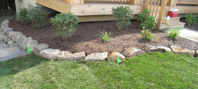 Rock Landscape Edging
 Border edging — Forum