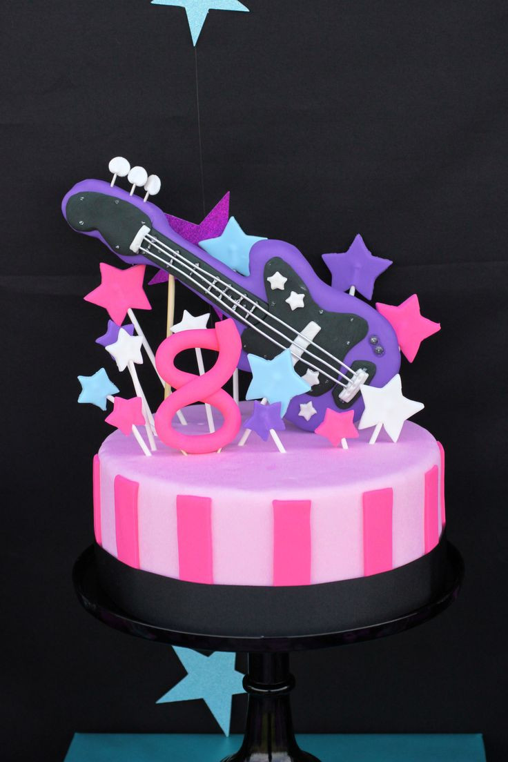 Rock Star Birthday Cake
 70 best Rockstar Glam Ideas images on Pinterest