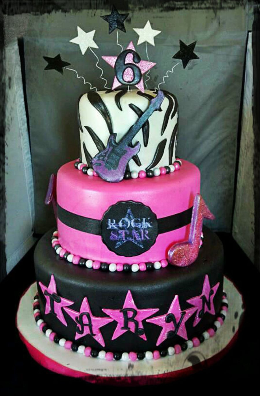 Rock Star Birthday Cake
 Rock Star Cake CakeCentral