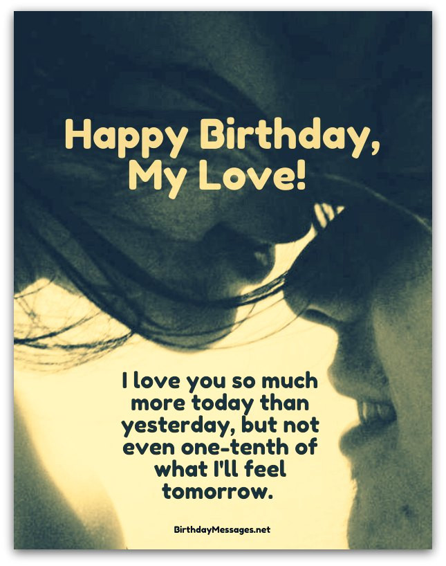 Romantic Birthday Cards For Him
 Romantic Birthday Wishes & Birthday Quotes Birthday Messages