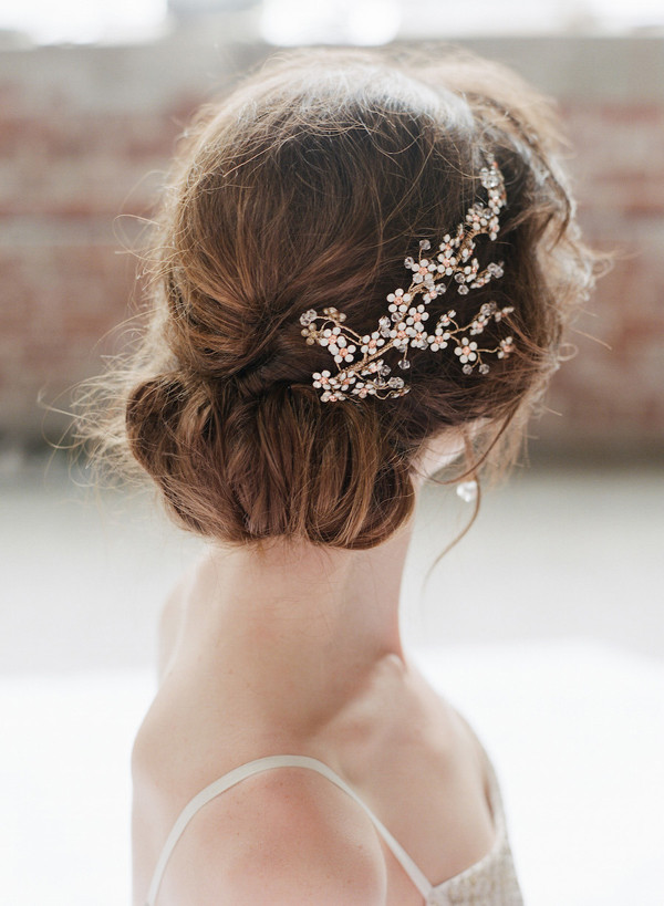 Romantic Hairstyles For Wedding
 25 Chic Updo Wedding Hairstyles for All Brides