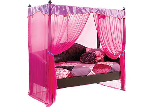 Room To Go Kids Outlet
 Shop for a Belle Noir Canopy Daybed at Rooms To Go Kids