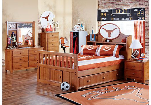 Room To Go Kids Outlet
 Shop for a NCAA Creekside 5 Pc Full Bookcase Bedroom at