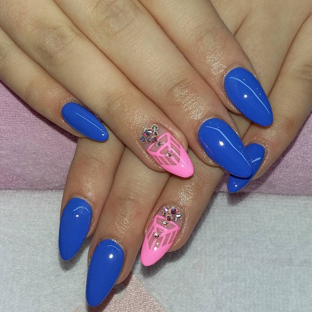 Royal Blue Nail Designs
 21 Royal Blue Nail Art Designs Ideas