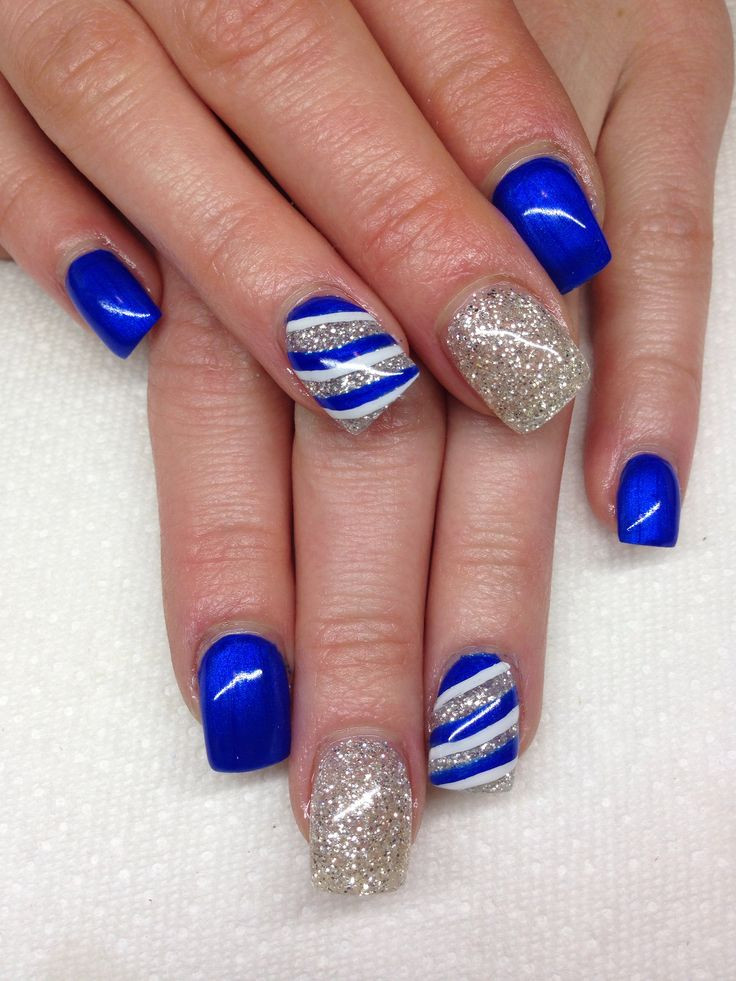 Royal Blue Nail Designs
 81 Cool Royal Blue Nail Art Design Ideas For Trendy Girls