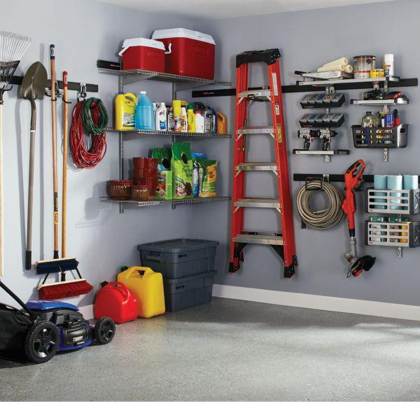 Rubbermaid Garage Organization System
 Amazon Rubbermaid FastTrack Garage Storage System