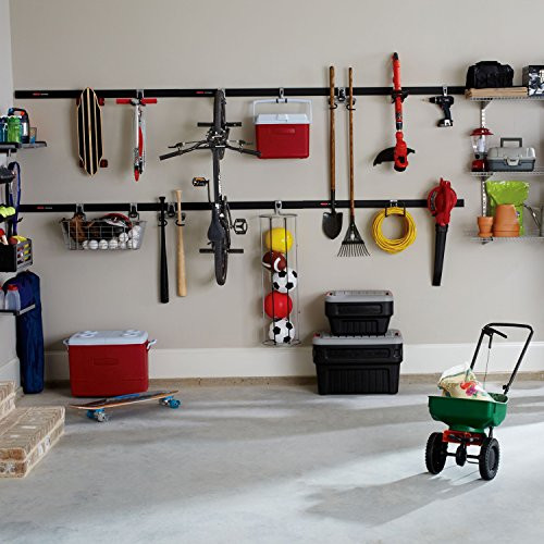 Rubbermaid Garage Organization System
 Rubbermaid FastTrack Garage Storage System Hose Hook