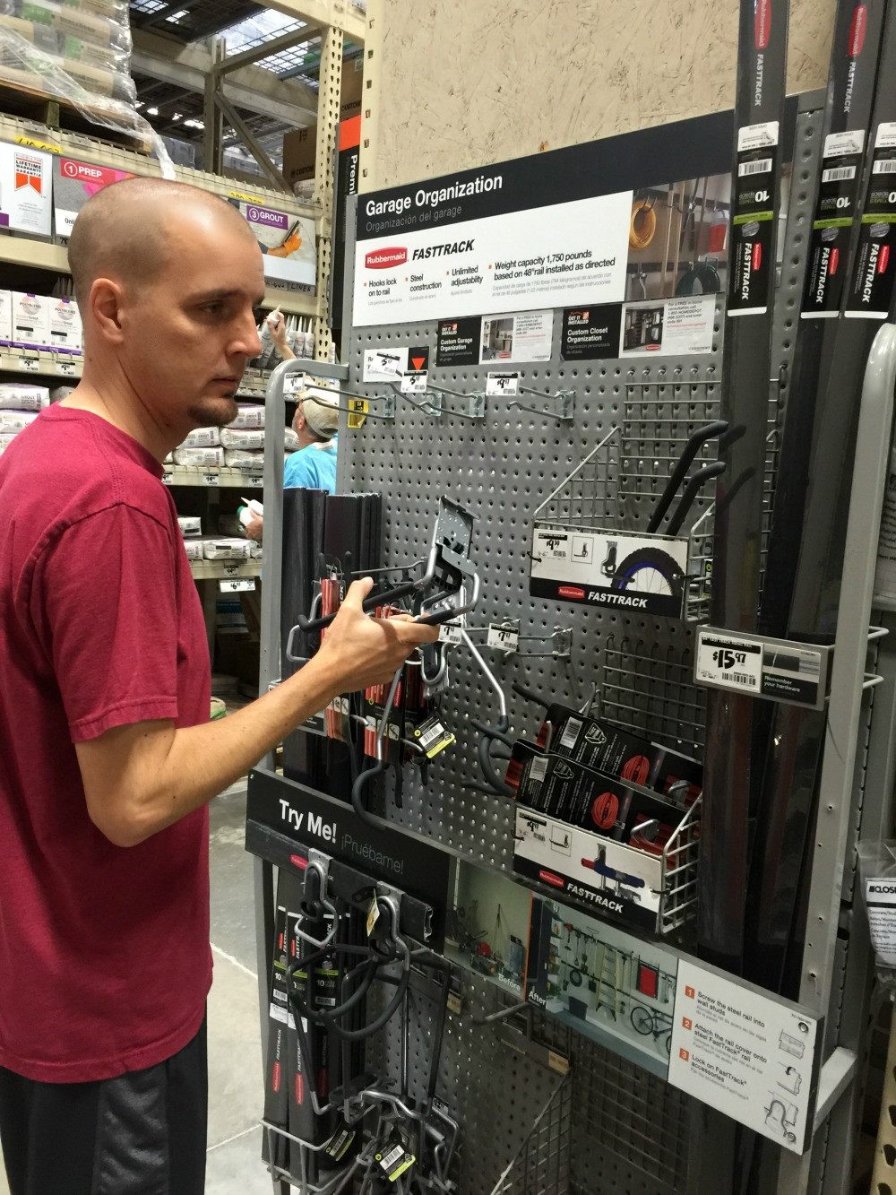 Rubbermaid Garage Organization System
 Our Garage Organizing DIY Project