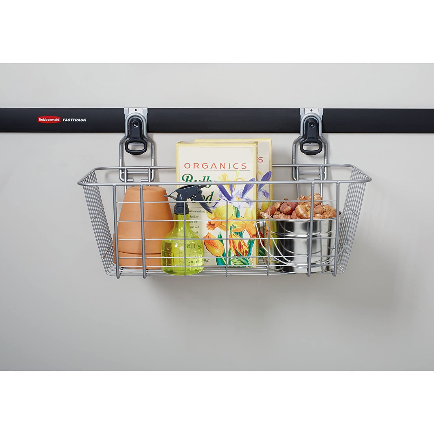 Rubbermaid Garage Organizer
 Rubbermaid FastTrack Garage Storage Vertical Ball Rack