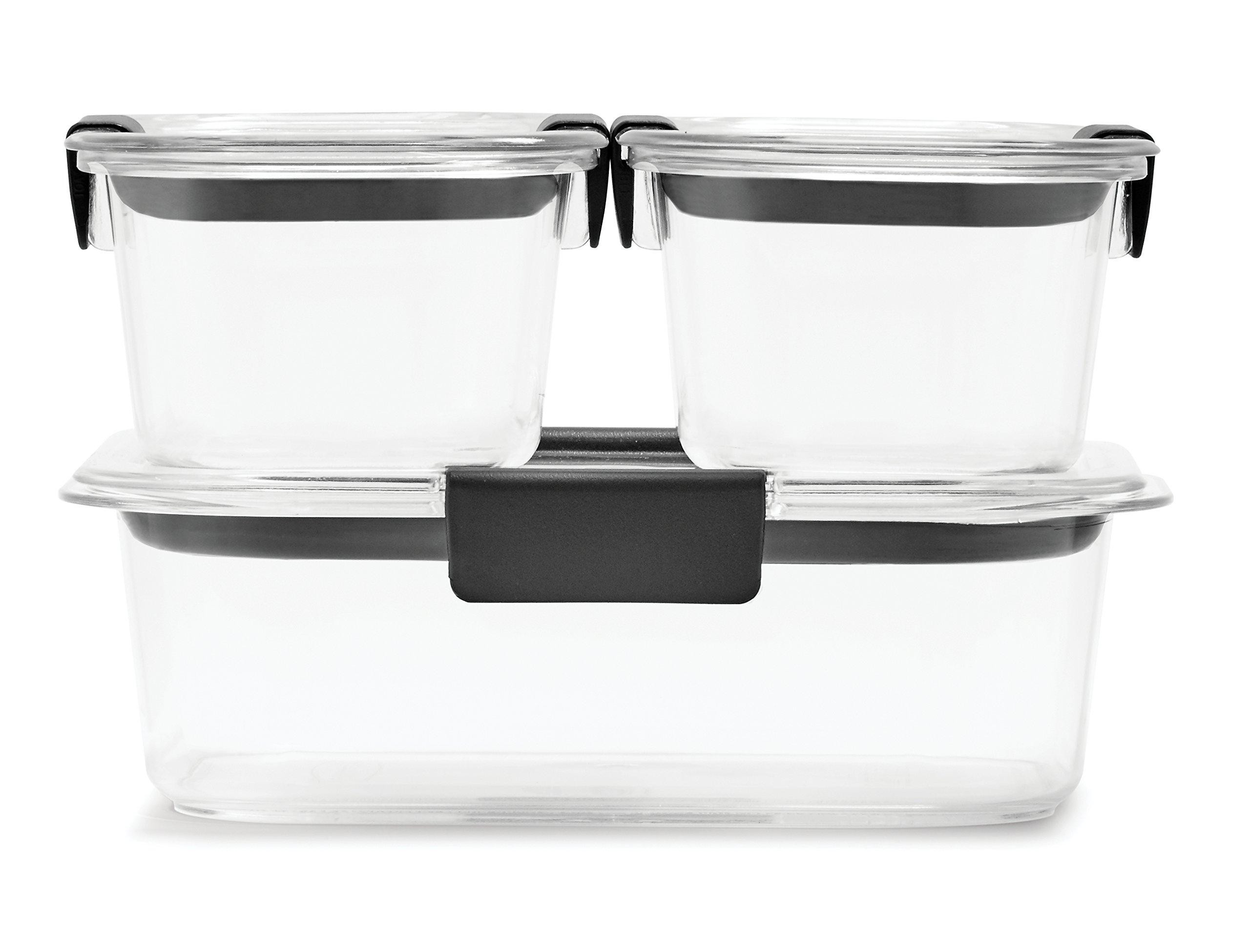 Rubbermaid Kitchen Storage
 Rubbermaid Brilliance Food Storage Container Clear 6