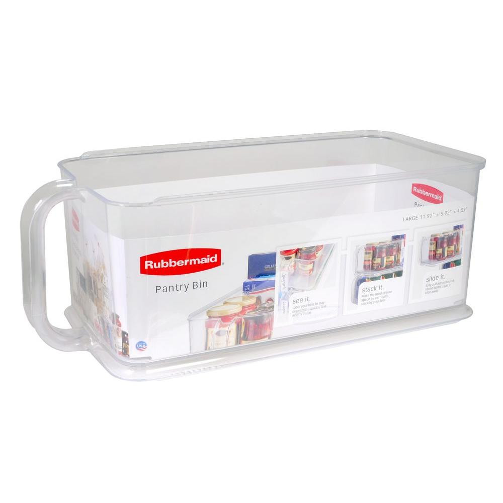 Rubbermaid Kitchen Storage
 Rubbermaid Pantry Bin The Home Depot