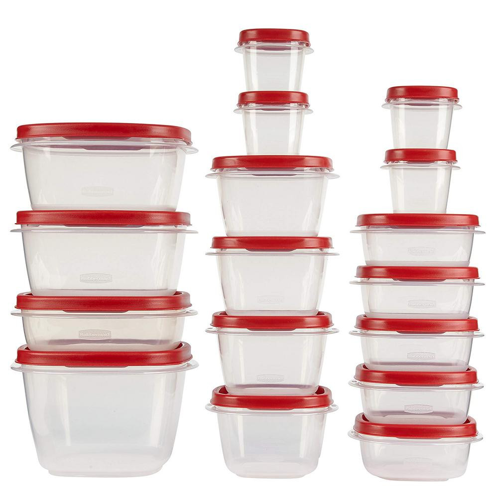 Rubbermaid Kitchen Storage
 Rubbermaid Easy Find Lids Food Storage Set 34 Piece