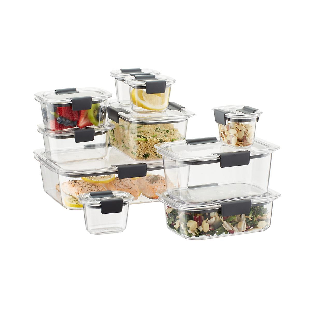 rubbermaid brilliance container stores