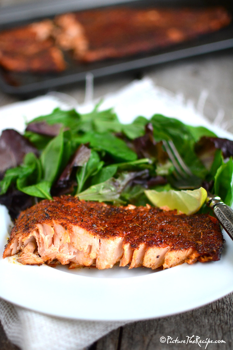 Rubs For Salmon
 Blackened Salmon with Homemade Seasoning