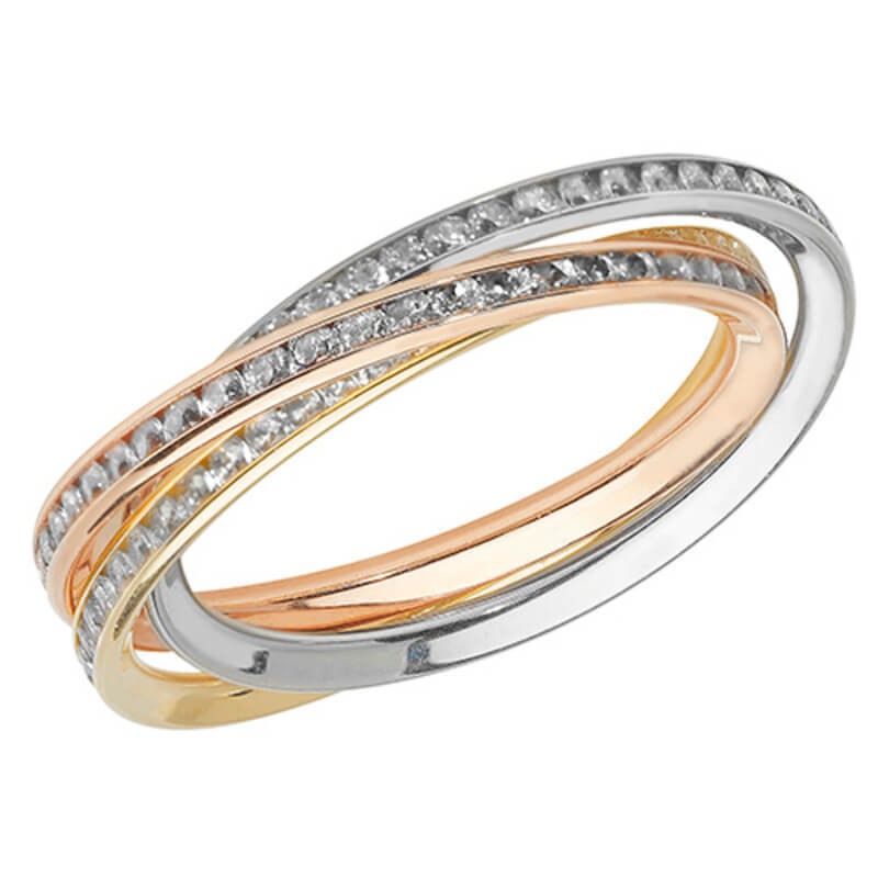 Russian Wedding Band
 Womens 9ct Gold Russian Wedding Ring