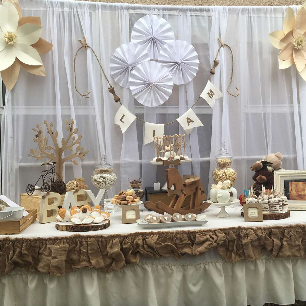 Rustic Baby Shower Decoration Ideas
 Rustic and Vintage baby shower Baby Shower Party Ideas