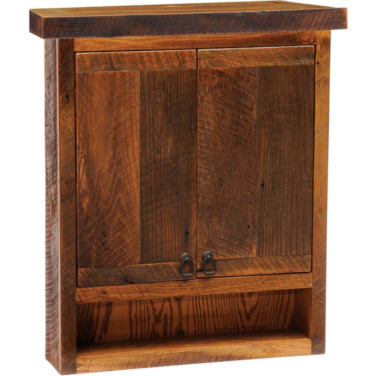 Rustic Bathroom Wall Cabinet
 1000 images about Rustic Cabinets on Pinterest