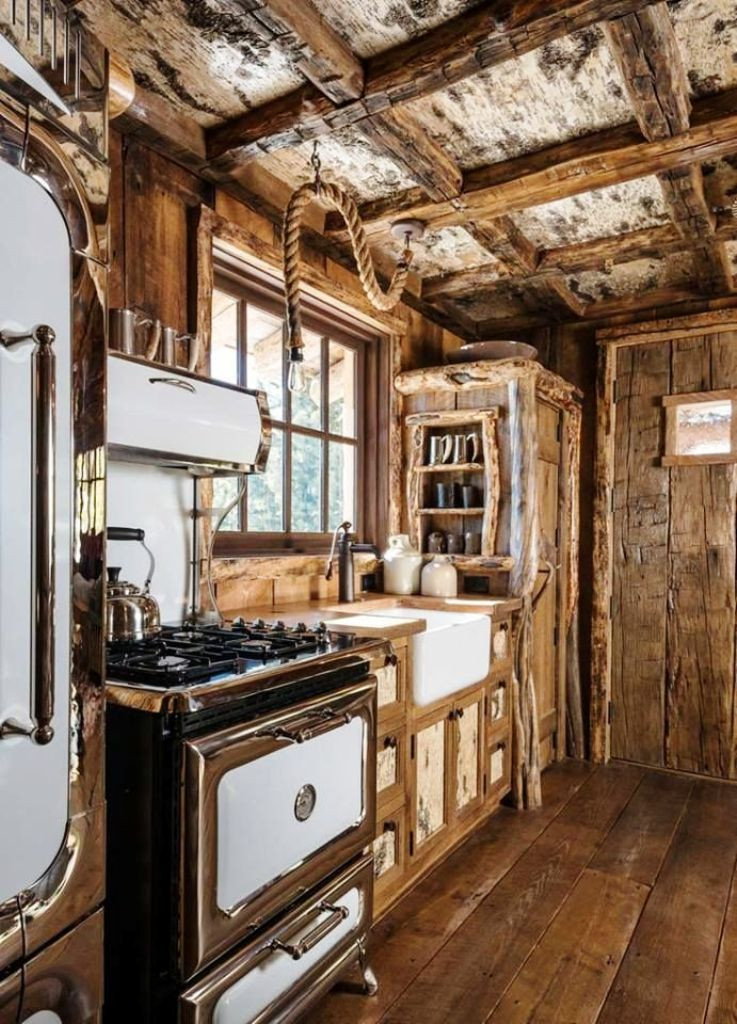 Rustic Cabin Kitchen
 25 Amazing Rustic Kitchen Design And Ideas For You