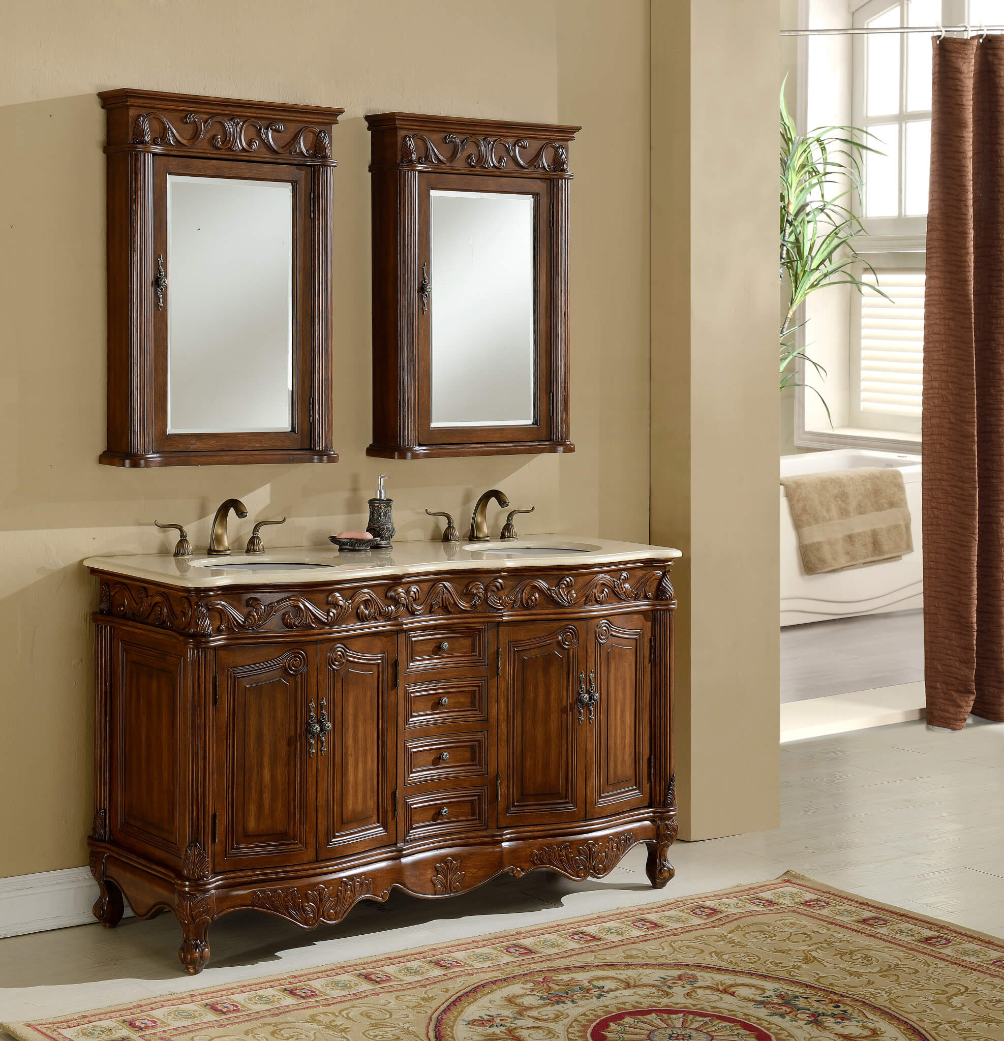 Rustic Double Bathroom Vanity
 33 Stunning Rustic Bathroom Vanity Ideas Remodeling Expense