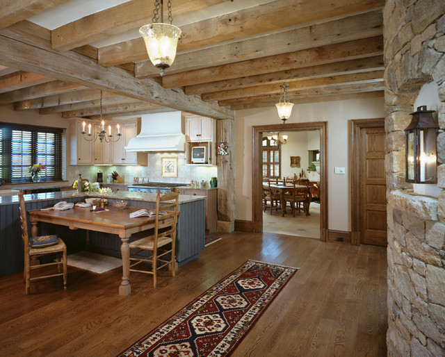 Rustic French Kitchen
 French Country Home Rustic Kitchen philadelphia by