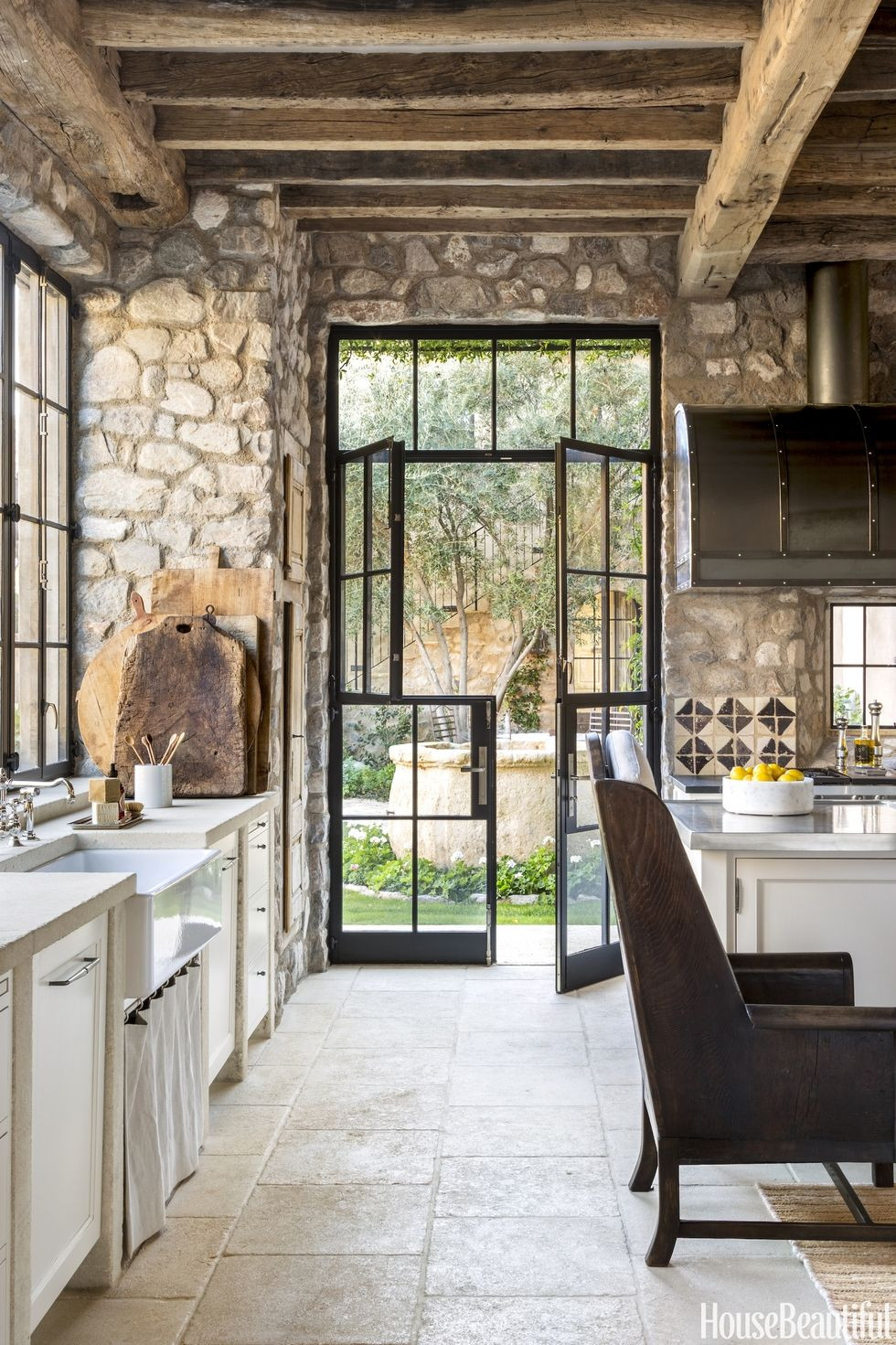 Rustic French Kitchen
 Scottsdale Arizona Rustic French Country Kitchen