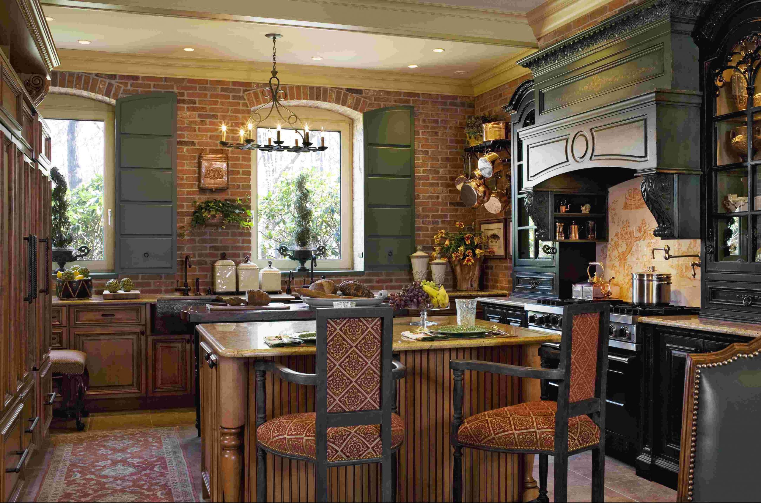 Rustic French Kitchen
 fortable French Country Kitchen Warming Interior Space