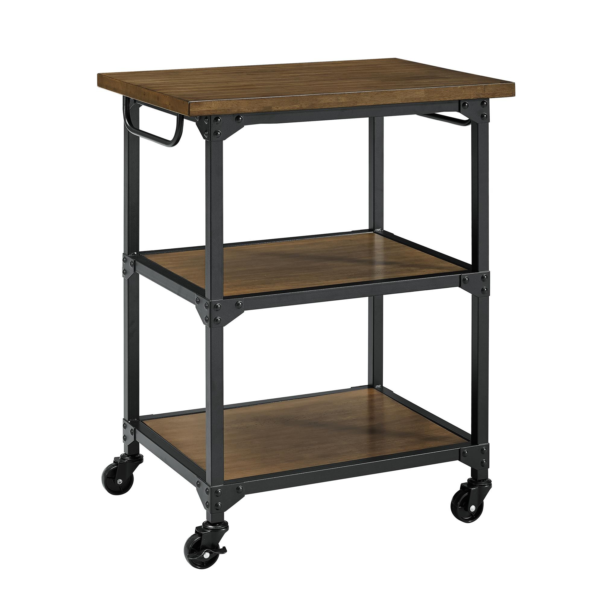 Rustic Kitchen Cart
 Dorel Living Nellie Multifunction Kitchen Cart Rustic