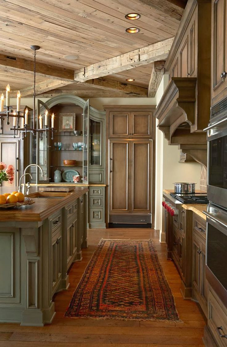 Rustic Kitchen Furniture
 40 Rustic Kitchen Designs to Bring Country Life Design Bump