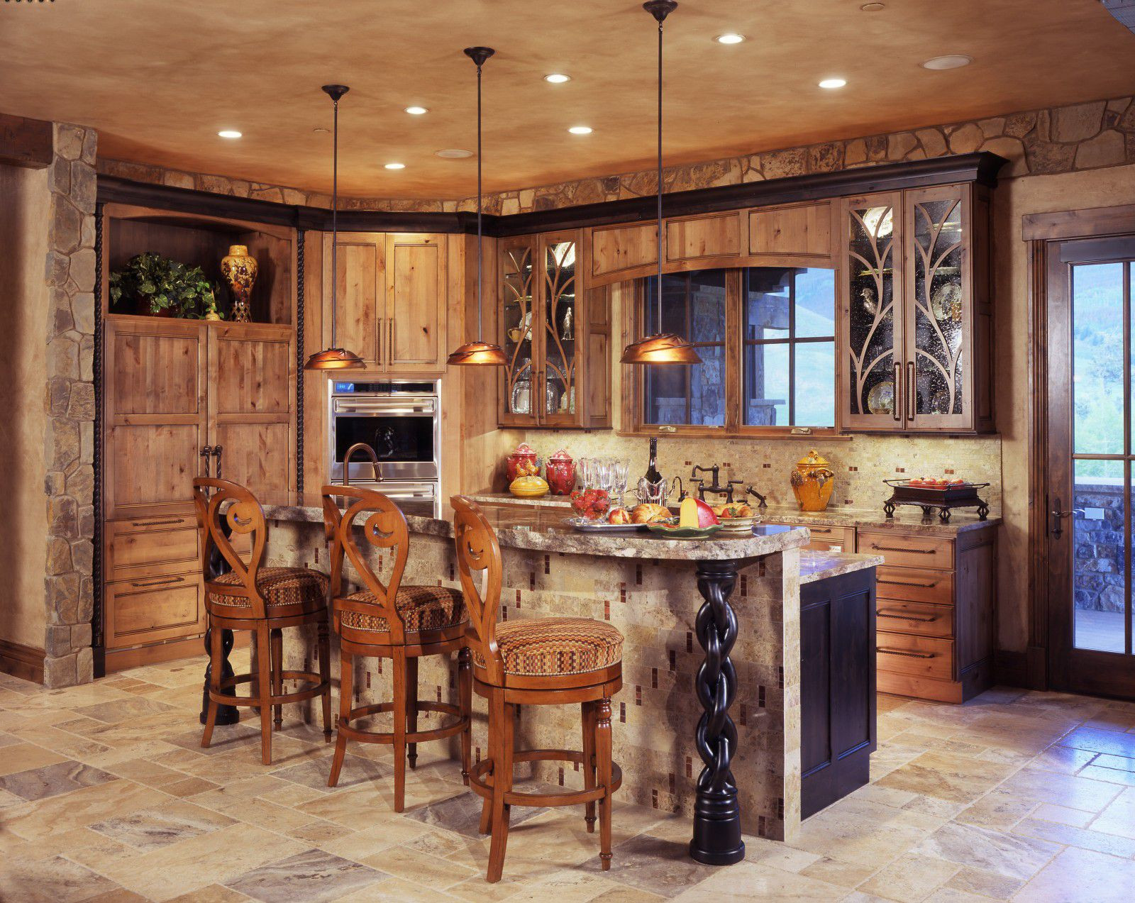 Rustic Kitchen Furniture
 Charming Rustic Kitchen Ideas and Inspirations Traba Homes