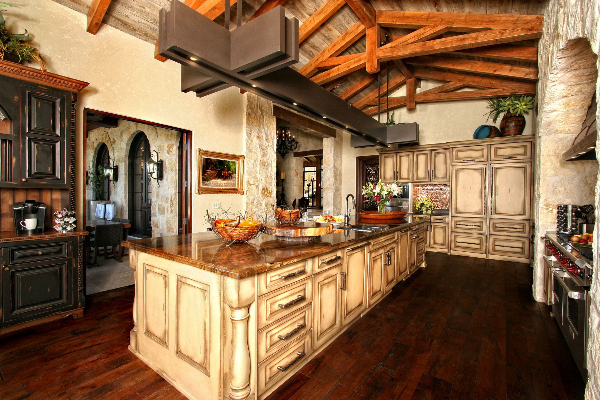 Rustic Kitchen Furniture
 Charming Rustic Kitchen Ideas and Inspirations Traba Homes