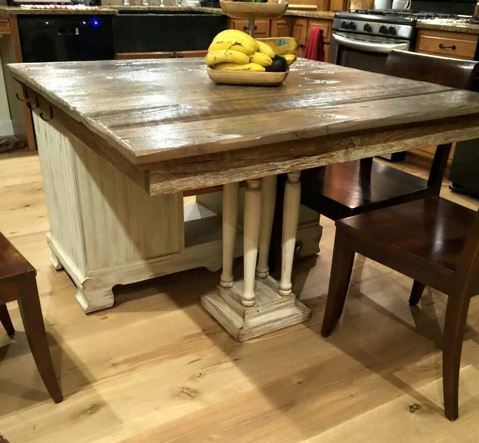 Rustic Kitchen Furniture
 From Buffet to Rustic Kitchen Island