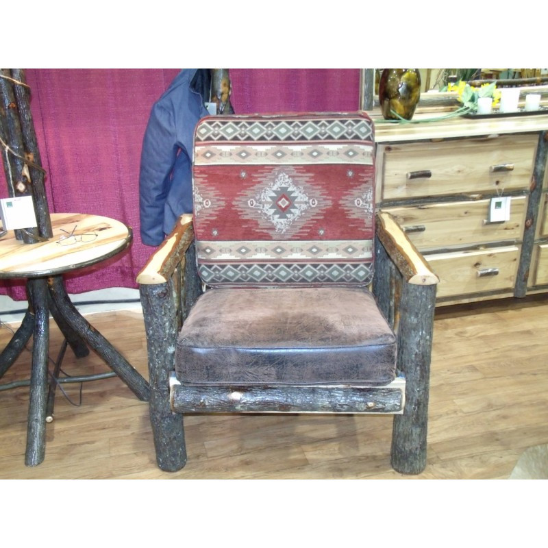 Rustic Living Room Chairs
 Rustic Hickory and Oak