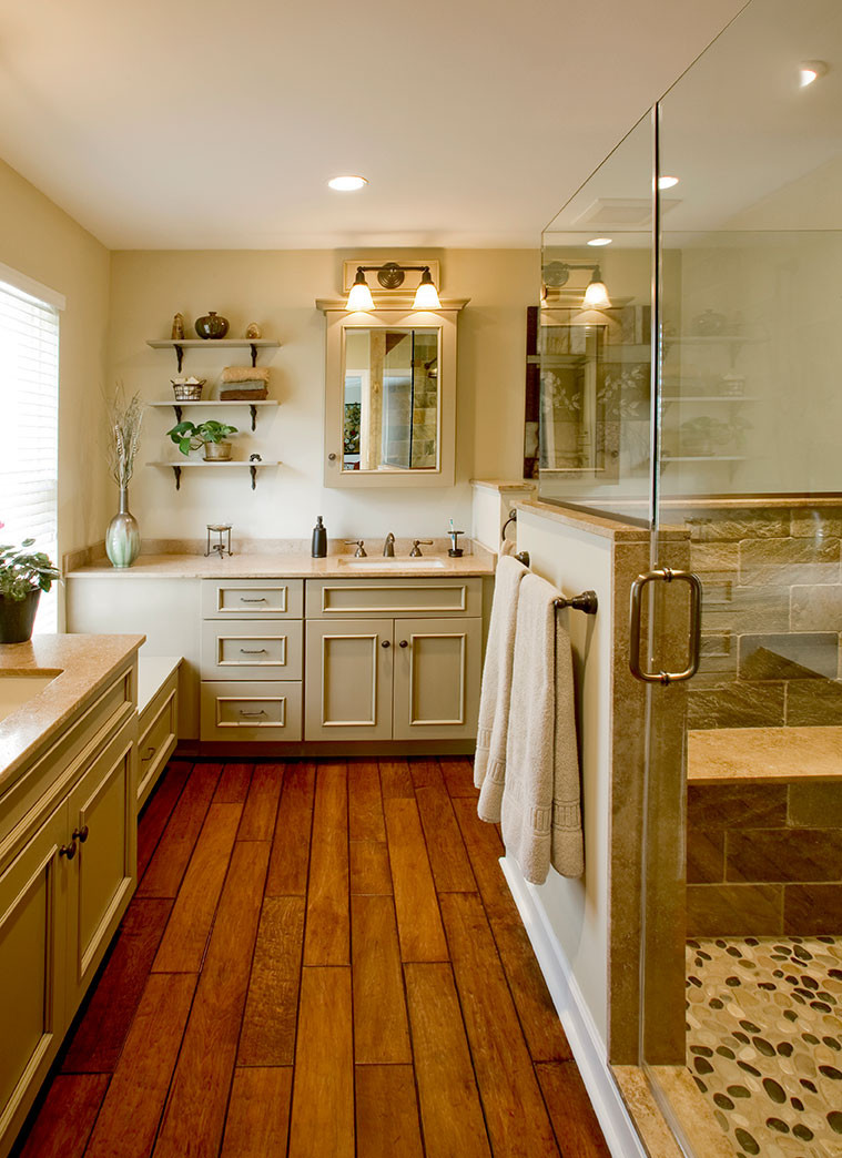 Rustic Master Bathroom
 Rustic Bathrooms Designs & Remodeling