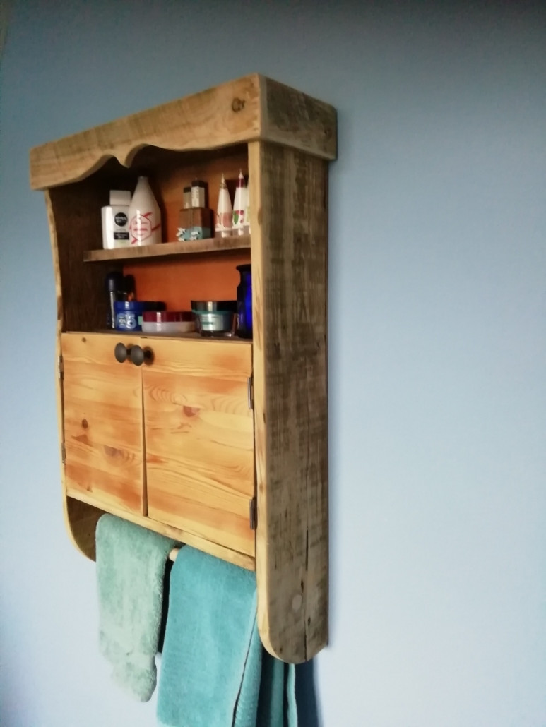 Rustic Wall Cabinet For Bathroom
 Rustic Bathroom Wall Cabinet – Good With Wood Stroud