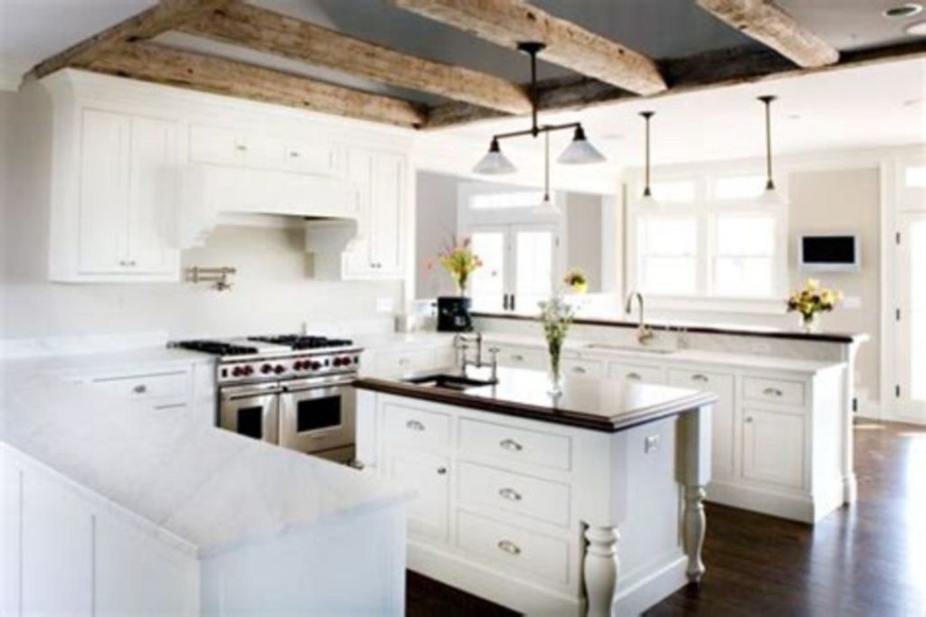 Rustic White Kitchen
 15 Interesting Rustic Kitchen Decorating for fortable