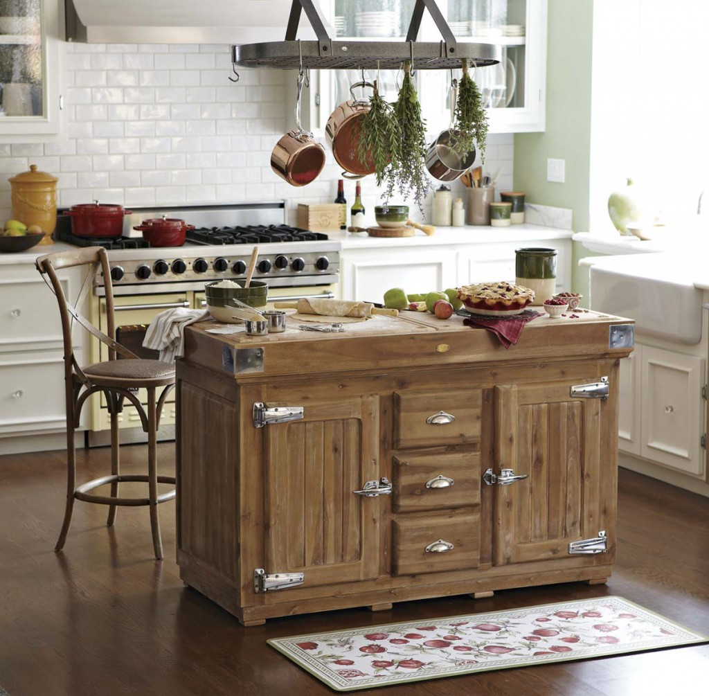 Rustic Wood Kitchen Island
 Rustic Kitchen Island Gaining Your Eccentric Kitchen