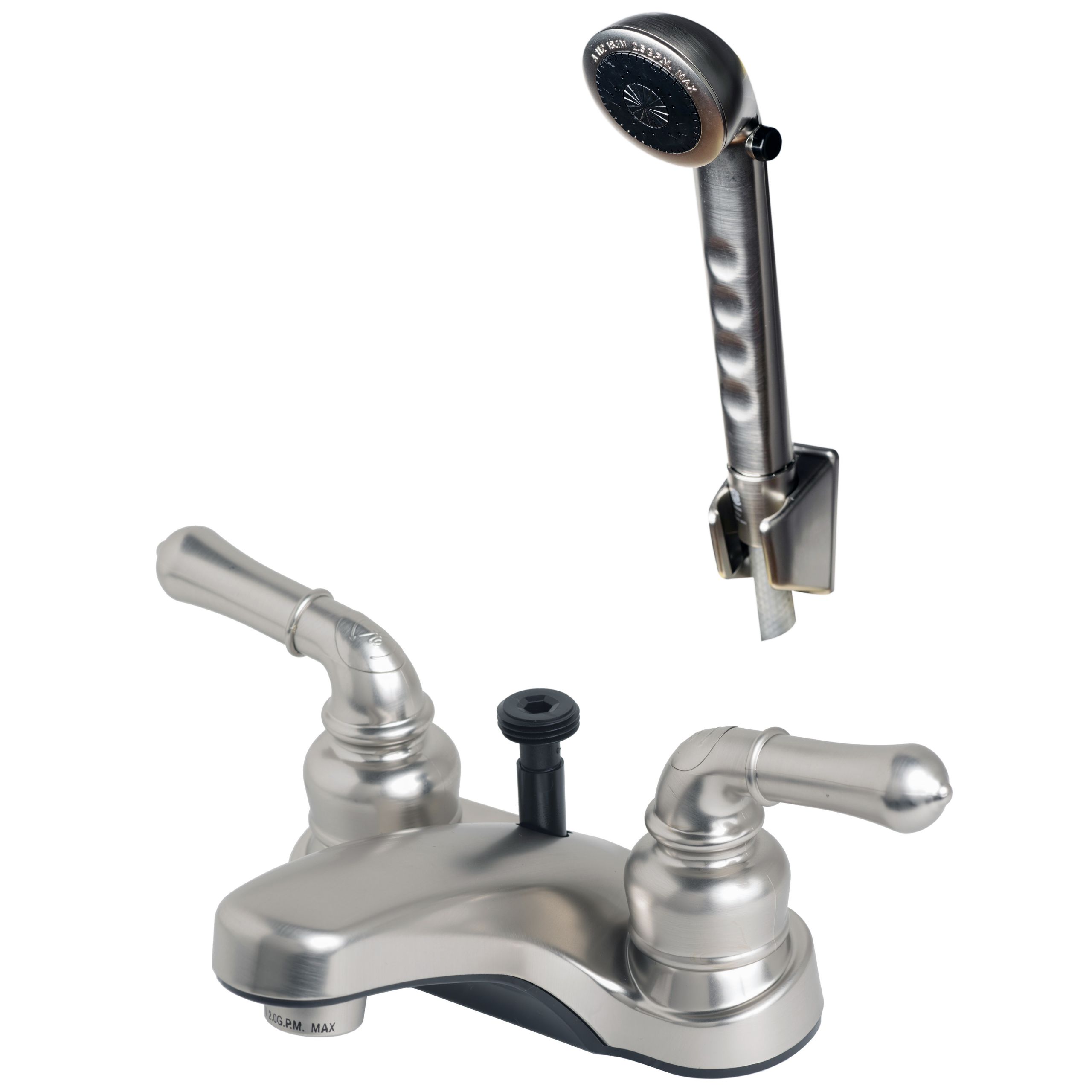 Rv Bathroom Faucet
 RV Diverter Lavatory Faucet with Matching Hand Shower