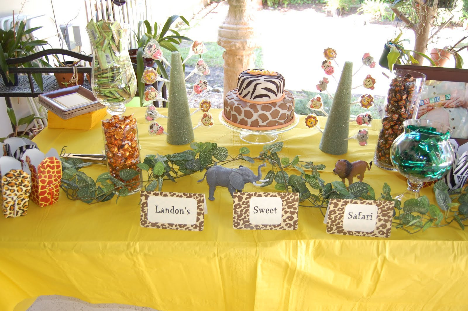 Safari Baby Shower Decorations Ideas
 A Flawless Blog A Sweet Safari Baby Shower