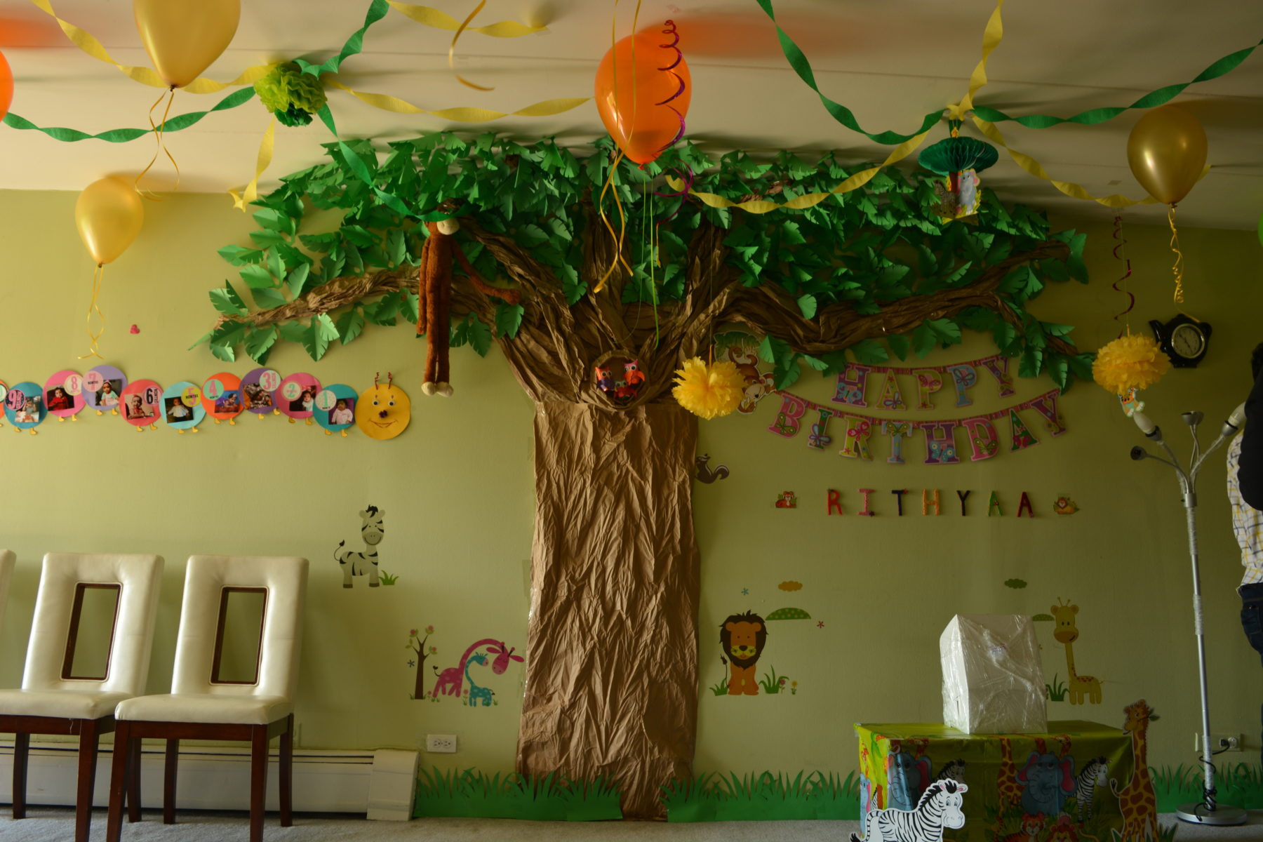 Safari Birthday Decorations
 Jungle Theme Birthday Decoration Ideas Passionate Moms