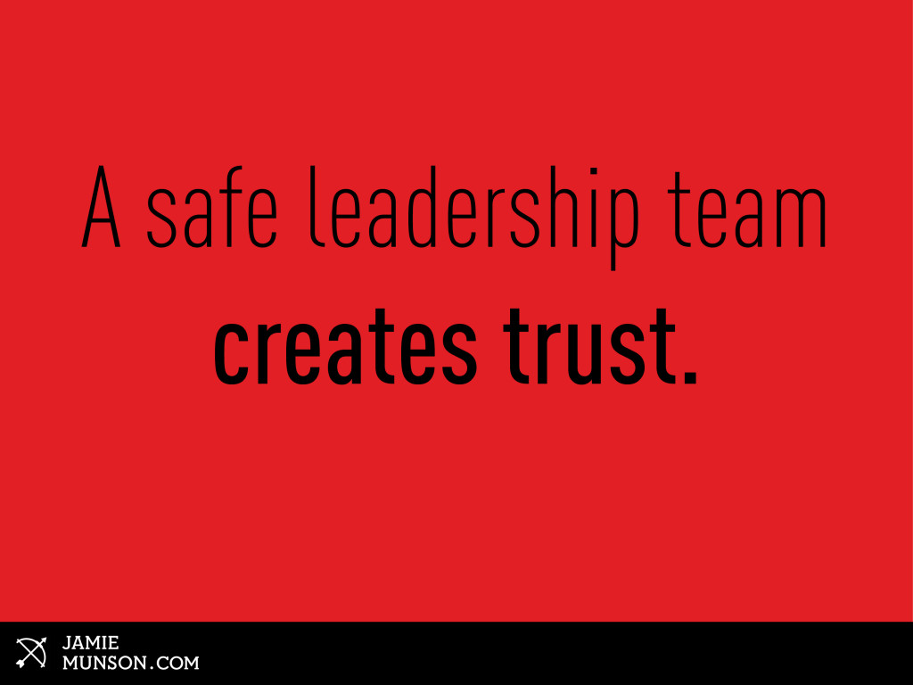 Safety Leadership Quotes
 Importantce of a Safe Leadership Team